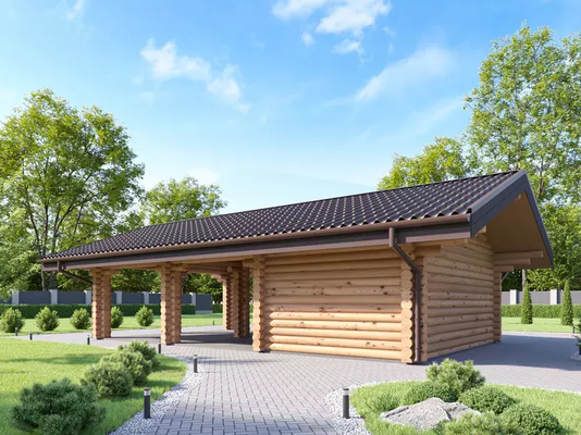 garage bois , kit garage en bois , garage bois en rondin , garage bois en fuste , garage bois madrier grosse section , fabricant garage bois , constructeur garage bois , plan garage bois , garage double , construire garage bois , prix garage bois , garage