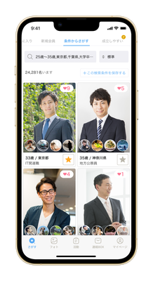 IBJシステムの男性会員のイメージ
