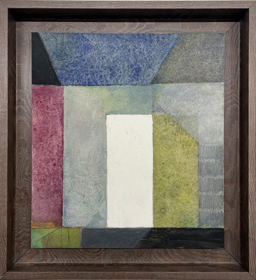 fosc_2 . acrílica . 256,5 x 27,5 cm.