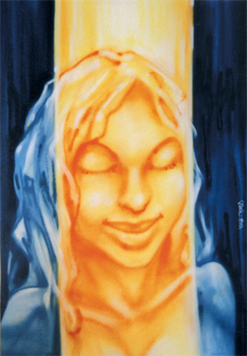 Bild auf Auftrag für Kunde. Spraydose auf Leinwand, 120 cm x 100 cm
