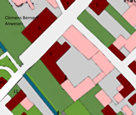 Ausschnitt Plan 1835