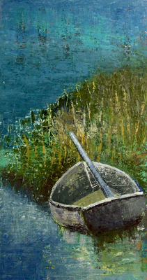 Bild No. III  -  "Solitude"  -  155 x 66cm 