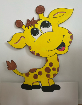 Motiv 3 Giraffe 