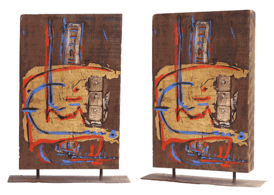 Sculpture from the Totem series  by Matilde Cánepa González
