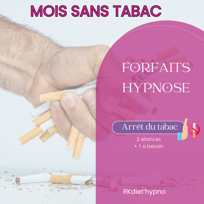 Forfait hypnose tabac