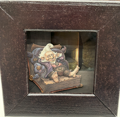 Ein ermatteter Börsenbesucher