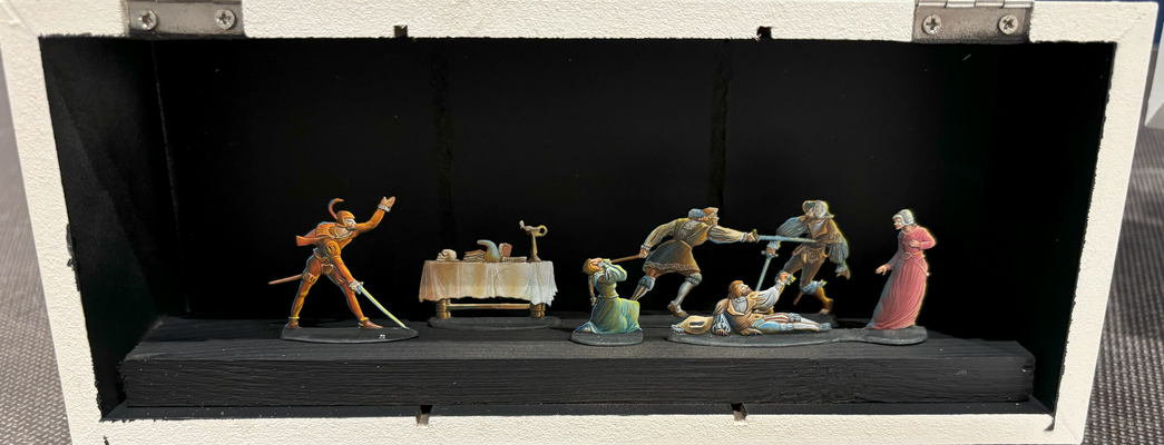 Zweikampf zwischen Valentin und Faust von Angelo Amorese 