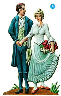 Lilli Schönemann mir Ihrem Verlobten Johann Wolfgang von Goethe