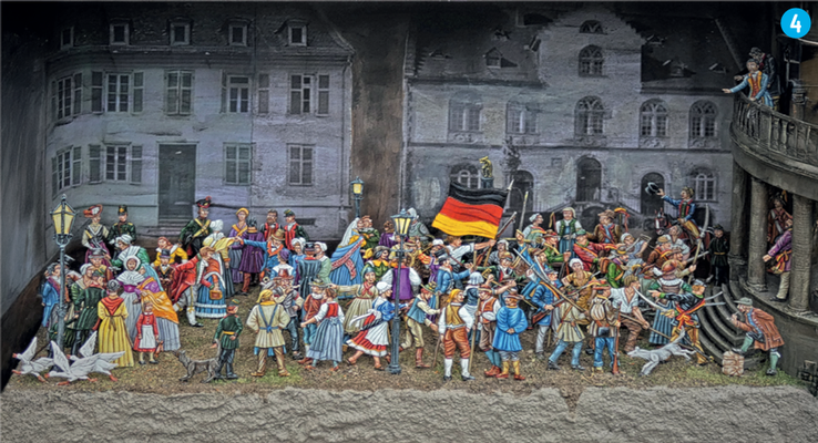 Revolution in Wiesbaden vor dem Schloss