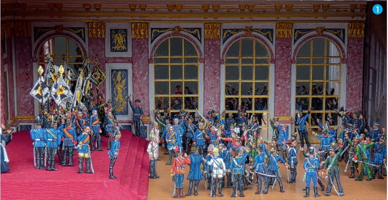 Kaiserproklamation im Spiegelsaal von Versailles