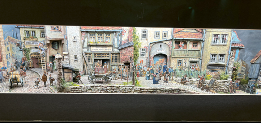 "Alt-Berlin um 1890" - Goldmedallie des Dioramenwettbewerbs für Uwe Sayk und Wolfgang Bock 