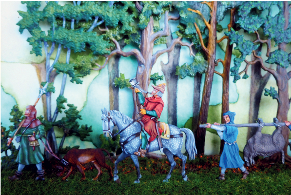 Fürstliche Jagd um 1200 