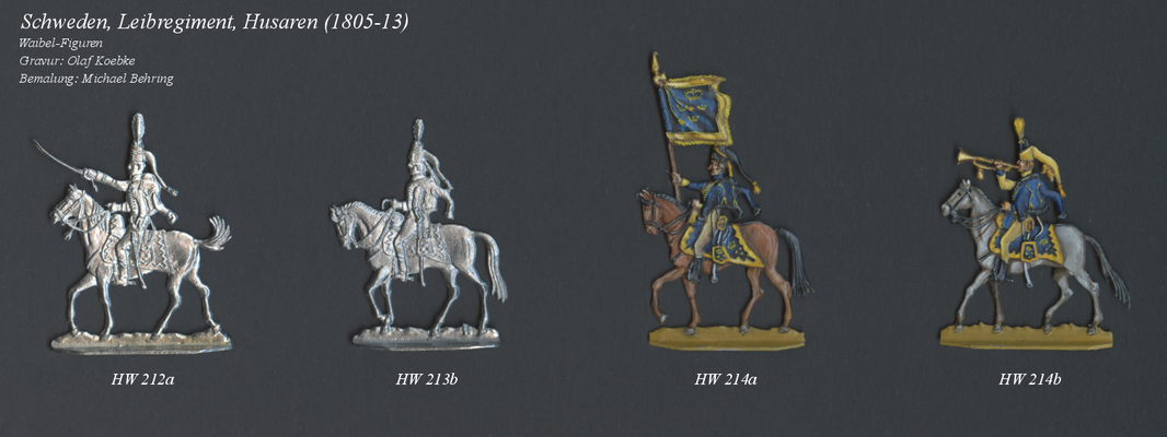 1813 Schweden - Westgötha-Dragoner - Waibel 