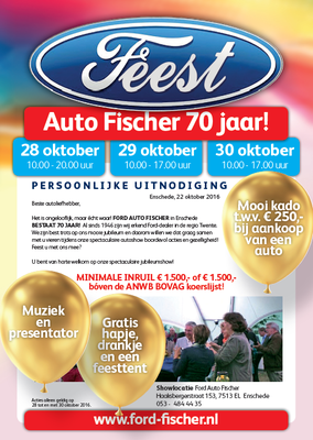 DM - Automotive Sales Event - Mailing Autobedrijf Fischer Enschede - Ford