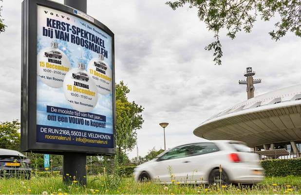 Buitenreclame - 2-signs - Automotive Sales Event - VOLVO Van Roosmalen Veldhoven - december 2023