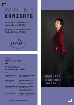Winterkonzerte - Manuela Garrido 1 - 15., 16.12.2018