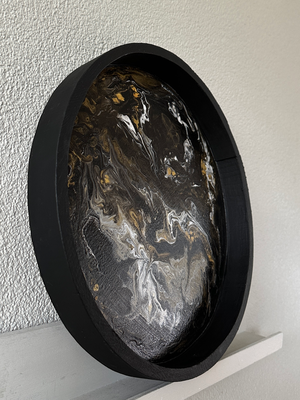 Pouring Art - dienblad 31 cm