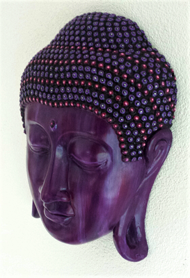 Boeddha 3D wandplaat 40 cm