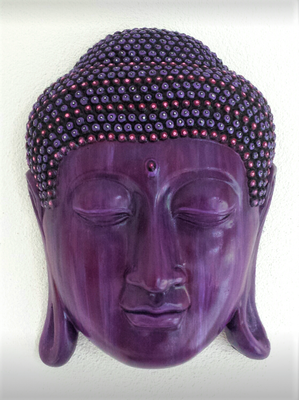 Boeddha 3D wandplaat 40 cm