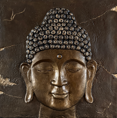 brons goud golden boeddha buddha zen mindfulness boeddhisme 