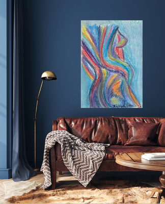 Nude woman - fine art print