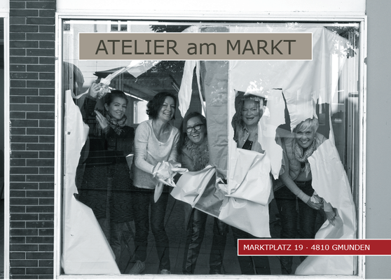 ATELIER am MARKT · Einladungen / Plakate