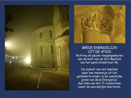 191204 ThP - Maastricht - Onze Lieve Vrouwebasiliek - Bundel Energielijnen uit de apsis.