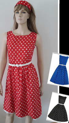 50/60er  ROCK A BILLY Kleid Fr.29.-