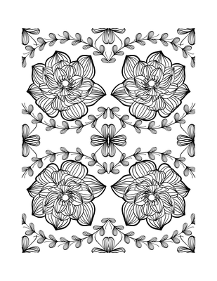 Relaxation Journey - Abstract Patterns - Geometric Shapes - Zentangle Designs - Coloring Book for Adults