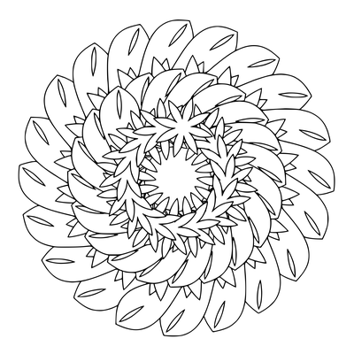 Mandala-Meditation - Malbuch - Tagebuch - Inspirierende Sprüche