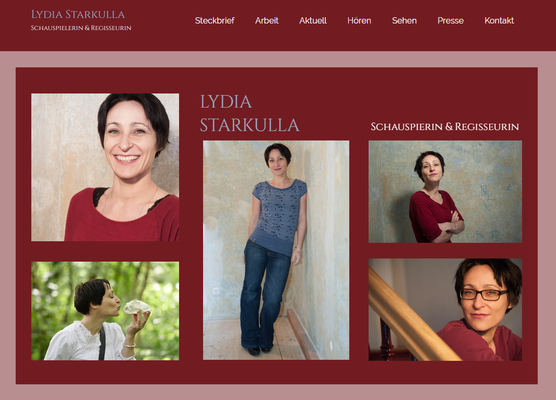 Lydia Starkulla - Regisseurin und Schauspielerin