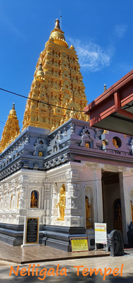 Nelligala Tempel bei Kandy