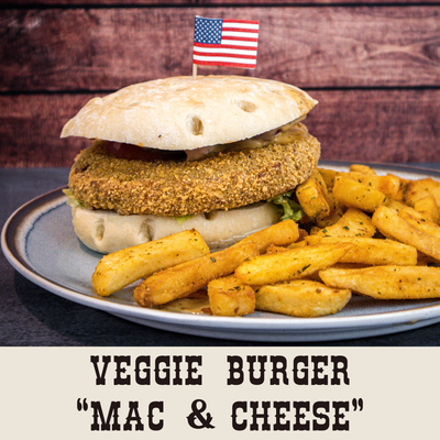 Veggie Burger "Mac & Cheese"