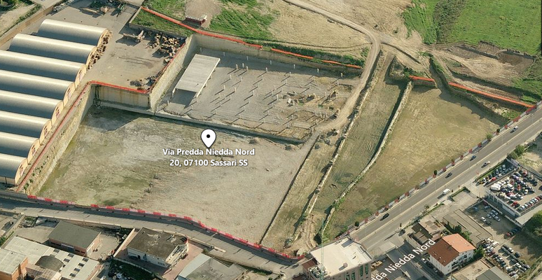 Il cantiere prese il via circa 15 anni fà, poi abbandonato.