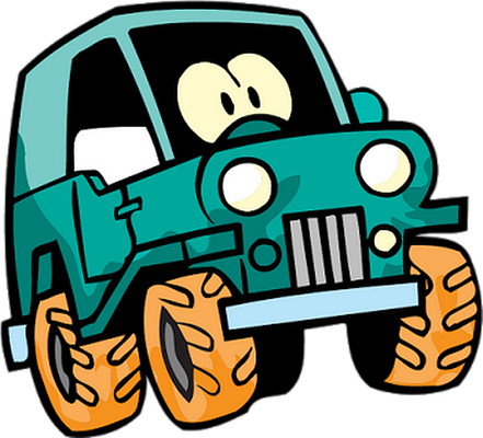 voiture - transport - sciences et techniques - smiley émoticône émoji cartoon clipart illustration - artémotic