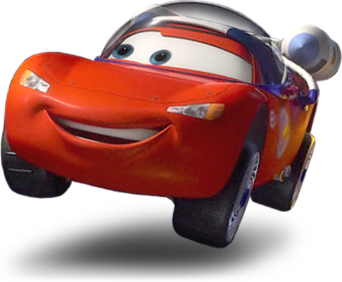Lightning McQueen [Cars] - transport - sciences et techniques - smiley émoticône émoji cartoon clipart illustration - artémotic