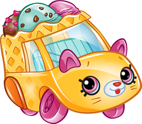 voiture [Shopkins] - transport - sciences et techniques - smiley émoticône émoji cartoon clipart illustration - artémotic