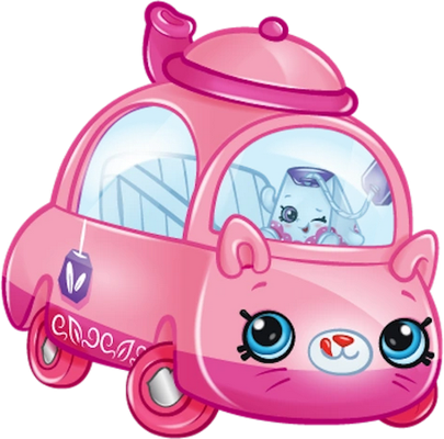 voiture [Shopkins] - transport - sciences et techniques - smiley émoticône émoji cartoon clipart illustration - artémotic