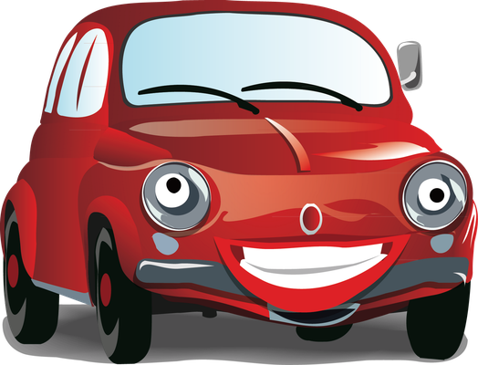 voiture - transport - sciences et techniques - smiley émoticône émoji cartoon clipart illustration - artémotic