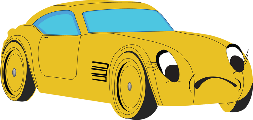 voiture - transport - sciences et techniques - smiley émoticône émoji cartoon clipart illustration - artémotic