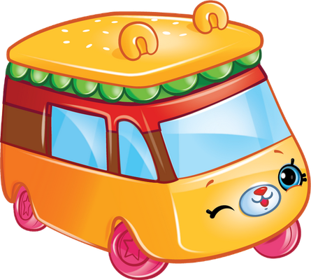 van [Shopkins] - transport - sciences et techniques - smiley émoticône émoji cartoon clipart illustration - artémotic