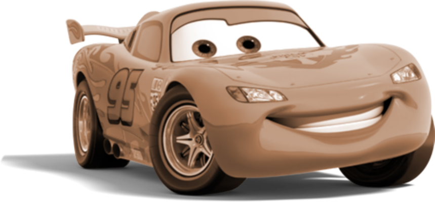 Lightning McQueen [Cars] - transport - sciences et techniques - smiley émoticône émoji cartoon clipart illustration - artémotic