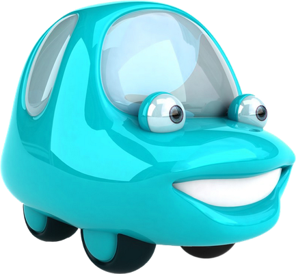 voiture - transport - sciences et techniques - smiley émoticône émoji cartoon clipart illustration - artémotic