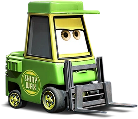 chariot élévateur [Cars] - transport - sciences et techniques - smiley émoticône émoji cartoon clipart illustration - artémotic