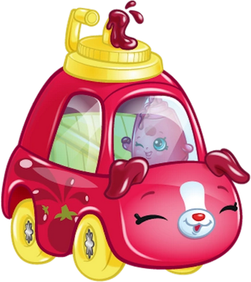 voiture [Shopkins] - transport - sciences et techniques - smiley émoticône émoji cartoon clipart illustration - artémotic