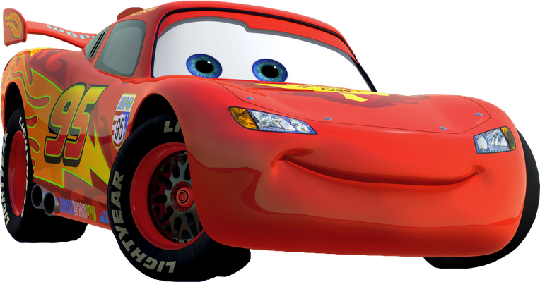 Lightning McQueen [Cars] - transport - sciences et techniques - smiley émoticône émoji cartoon clipart illustration - artémotic
