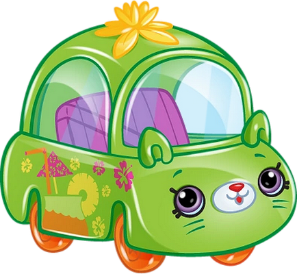 voiture [Shopkins] - transport - sciences et techniques - smiley émoticône émoji cartoon clipart illustration - artémotic