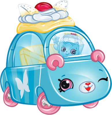 voiture [Shopkins] - transport - sciences et techniques - smiley émoticône émoji cartoon clipart illustration - artémotic