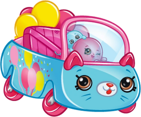 cabriolet [Shopkins] - transport - sciences et techniques - smiley émoticône émoji cartoon clipart illustration - artémotic