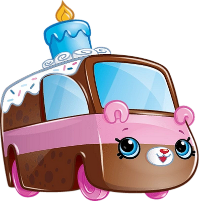 van [Shopkins] - transport - sciences et techniques - smiley émoticône émoji cartoon clipart illustration - artémotic